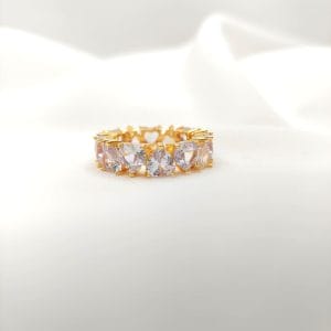 انگشتر زنانه نگین قلبی مدل RING 3129 فروشگاه وکسوز
