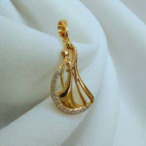 آویز زنانه طرح عشق نگین دار ژوپینگ مدل XUPING 2755 فروشگاه وکسوز