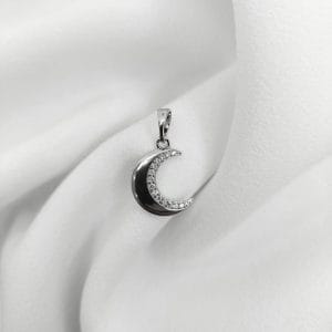 آویز زنانه طرح ماه نگین دار ژوپینگ مدل XUPING 2789 فروشگاه وکسوز