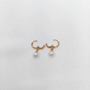 گوشواره زنانه حلقه ای طرح صدف ریز ژوپینگ مدل XUPING 3597 فروشگاه وکسوز