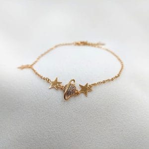 پابند زنانه طرح آویزدار سیاره و ستاره ژوپینگ مدل XUPING 4013در گالری وکسوز
